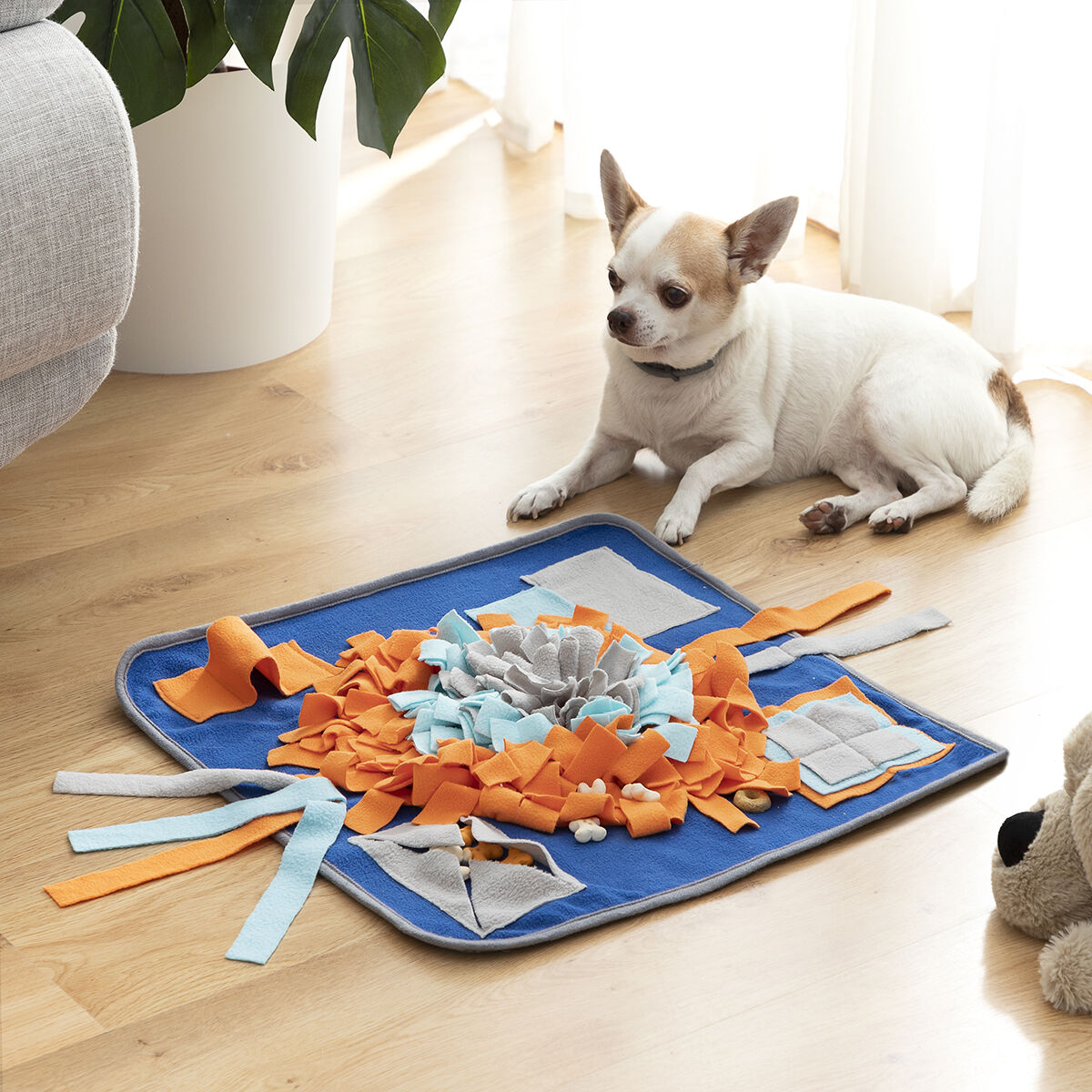 Alfombra olfativa plegable para perros Nuzzo